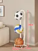 Estante de almacenamiento para baloncesto, cesta de almacenamiento de balones, estante de almacenamiento para fútbol, estante de exhibición para el hogar, organizador de almacenamiento de balones, soporte para balones