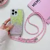 La nueva funda de teléfono móvil degradado para viajero es adecuada para Apple 15PROMAX comercio exterior 14/13 personalidad 12 cordón 11