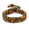 2022 nueva joyería transfronteriza europea y americana pulsera tejida a mano pulsera de cuerda de paracaídas de camuflaje para exteriores cuerda de mano simple para hombres y mujeres