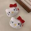 Lindos accesorios para el cabello de gato de peluche KT, pinza para el cabello, dulce niña, coleta alta, aro para el cabello, cuerda para el cabello para niños, tocado de estudiante de otoño e invierno