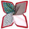 Nuevo satén de seda 53cm * 53cm estilo europeo y americano color a cuadros estampado de leopardo damas imitación seda pañuelo cuadrado pequeño pañuelo bufanda bufanda bufanda
