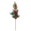 Agulhas de Pinheiro Simuladas Douradas Amazon Natal Frutas Vermelhas de Natal Pinhas Acessórios de Corte de Agulhas de Pinheiro Decoração de Feriado Transfronteiriça