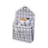 Bolsa Colgante de Almacenamiento de Tela Almacenamiento junto a la Cama Bolsa de Almacenamiento para Dormitorio Bolsa de Almacenamiento para Artículos Varios Libros Montaje en Pared Tipo Pared Trasera de Puerta Almacenamiento