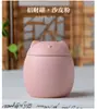 Pote para chá pote selado de cerâmica grés vintage pote para chá matinal cerâmica preta pote Pu'er pote doméstico para animais de estimação pote para armazenamento de grãos
