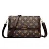 Bolsa Feminina 2025 Nova Estampada Moda Bolsa Feminina Ombro Transversal Portátil Pequena Quadrada Bolsa de Axila para Mãe