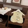 [Novedades de Otoño] ¡Súper lindo! Chaleco adorable de patito amarillo estilo coreano, chaleco de arcoíris y abrigo de otoño para niñas