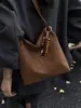 Bolso de Lujo Retro de Nicho con Estampado de Leopardo para Mujer 2026 Nueva Moda Bolso de Hombro para el Trabajo Bolso Tote Bolso Cubo