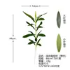 Planta artificial hojas de olivo, plantas verdes con frutos de olivo integrados, varias especificaciones, para decoración de jardín y proyectos, venta al por mayor desde el fabricante