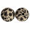 HongzhouNuevo 15mm Marca de Agua 2 Tótems Pulsera de Cuentas de Silicona Joyería DIY Cuentas Sueltas Hilo de Cuentas Fabricante en Stock