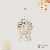 Luminoso DIY Palácio Lanterna Ventilador Pingente Criativo Ímã de Geladeira Acessório de Lanterna Broche Estilo Antigo Chaveiro Ornamento Pendente