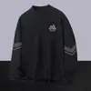 Camiseta base térmica de doble cara para hombre para otoño e invierno con cuello alto tipo tortuga, camiseta de manga larga con forro polar, camiseta interior de cuello medio