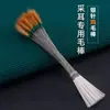 Herramientas para limpiar los oídos: aguja de plata, bastoncillo de pluma de ganso, bastoncillo de pluma de pollo, bastoncillo de crin de caballo, juego profesional para limpieza de oídos, cureta para oídos