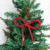 Nuevo colgante de lazo de Navidad transfronterizo DIY para árbol de Navidad decoración de ambiente festivo colgante venta al por mayor