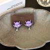 Aretes Colgantes con Goteo de Aceite de Calavera Tejidos Enroscados Dulces Frescos para Chica Caliente Collar para Mujer Diseño de Estilo Frío Collar Conjunto