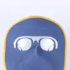 Máscara Protectora de Plástico Grimace Protección Laboral Máscara de Soldadura Gafas de Soldador Usando Casco de Soldadura por Arco de Argón Máscara de Cuero Vacuno Grimace