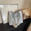 Bolso de Lunares Transfronterizo para Mujer, Bolso de Hombro de Moda Estilo Coreano, Nuevo Modelo Verano 2026, Bolso Tote Versátil de Gran Capacidad para el Día a Día