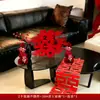 Decoración de Mesa de Boda Sala de Estar Decoración de Alcoba Nupcial Mesa de Centro Dormitorio Adornos de Personaje de Urraca Tridimensional Compromiso Arreglo de Escritorio Mesa de Centro