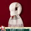 Bufanda Exquisita de Invierno para Navidad y Año Nuevo 100% Lana Esponjosa Suave Cálida Protección para el Cuello Bufanda de Regalo de Alta Calidad para Mujeres