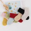 Calcetines de lana para niños de otoño e invierno, calcetines de rizo para bebé, calcetines casuales neutros, calcetines gruesos y cálidos para el suelo, calcetines para bebé