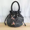 Bolsa de Mão, Pequena Bolsa de Tecido Bordada à Mão, Bolsa de Mão, Compras de Supermercado para Meia-Idade e Idosos, Porta-Moedas para Celular, Mini Bolsa de Mão para Mãe