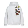 Suéter con Capucha Bordado de Letras Estilo Americano High Street Marca Nacional de Moda Pulóver Suelto de Peso Pesado Camisa de Manga Larga para Parejas para Hombres y Mujeres