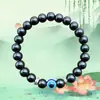Pulsera Popular Transfronteriza Temu Shein Tk Amatista Piedra Natural Ojo de Tigre Pulsera de Venta Caliente Europea y Americana En Stock Al Por Mayor