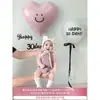 Accesorios para Fotos de Luna Llena para Niñas y Niños, Decoraciones para Bebés, Montaje para Bebé Recién Nacido, Fondo de Globos para Banquete de 100 Días en Casa