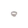 Anillo de lujo ligero para mujer, diseño de nicho, anillo de comida de celebridades de Internet, anillo de dedo de moda personalizado con ins, anillo abierto de moda