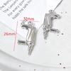 Nueva aleación china llave mecánica divertida martillo hacha colgante diy pulsera collar aretes accesorios con cuentas