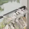 Zapatero de Balcón, Cesta de Almacenamiento de Zapatos, Zapatero Colgante para Secar Zapatos, Tendedero Antirrobo para Exteriores, Soporte para Zapatos tipo Cesta Colgante para Exteriores