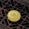 Contas Espaçadoras de Cera de Abelha Branca Russa Formato Rosca 7-8mm Âmbar Formato Pílula Contas Soltas Contas Espaçadoras para Pulseira Acessórios Atacado