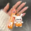 Lindo llavero de Sanrio con colgante de muñeco de dibujos animados para coche, accesorios para bolso, adornos colgantes, pequeño regalo al por mayor