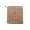 Bufanda Retorcida de Jacquard de Moda Nueva Otoño e Invierno Gorro de Punto Cálido de Felpa Bufanda Resistente al Frío con Forro Polar para Deportes al Aire Libre