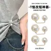 Cós muito apertado, encurtar, broche anti-exposição, clipe de bainha sem costura, fixação de comprimento ajustável, ajuste da cintura, apertar bem as roupas