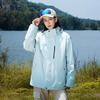 Marca Estándar Nacional Chaqueta Mismo Estilo Chaqueta Tres en Uno para Hombre Chaqueta para Mujer para Exterior Cortavientos e Impermeable Chaqueta Xizang Chaqueta de Montañismo