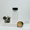 Vaso al por mayor Vaso de vidrio de doble capa Logotipo personalizado Vidrio de borosilicato alto Vaso de agua transparente Vaso publicitario de gran capacidad Taza de té