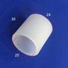 Luva de silicone de cabeça redonda translúcida resistente a altas temperaturas Luva de silicone galvanizada por pulverização Luva de silicone à prova de poeira Luva protetora de parafuso de rosca à prova d'água