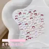 Celebridade da Internet Doce Mini Laço Joias para Nail Art Mistura Estéreo Mini Fita Laço Resina Decoração de Unha