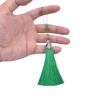 8cm borla de seda de hielo cloisonné borla colgantes accesorios funda de teléfono móvil marcapáginas colgante oreja diy accesorios fabricantes al por mayor