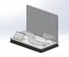Suporte de exibição de acrílico personalizado, produtos de acrílico, suporte de mesa para produtos digitais e eletrônicos, impressão UV de fábrica