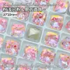 Joias para Nail Art Quadradas Grossas de 10mm com Ângulo Reto Base Pontiaguda Diamante de Formato Especial Cristal Acessórios de Unha Usáveis Diamante para Nail Art Atacado
