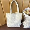 Bolso de Hombro Acolchado Ins de Gran Capacidad Amor Diseño de Nicho Bolso de Lona Versátil para Mujer Tote Portátil de Gran Capacidad