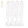 Peluca trenza sucia Hip Hop Color Africano Cabello trenzado alta temperatura peluca trenza sucia chica anime banda para el pelo degradado Cabello Seda