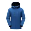 Chaqueta de Trabajo Impermeable de una Pieza con Forro Polar, Personalizable con Impresión de Logo y Bordado, Impermeable, Cortavientos, Cálida, Unisex