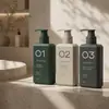 Atacado de Fábrica Frascos de Shampoo 300ml Corpo de Material Pelúcia PE Frascos de Loção Corporal Frascos de Loção para Cosméticos de Alta Qualidade