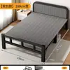 Cama individual plegable para uso doméstico, viviendas de alquiler, cama sencilla para cuidados temporales