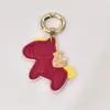 Agora mesmo chaveiro rico acessórios criativo couro de cordeiro personalidade fofo desenho animado zodíaco bolsa chaveiro de carro pingente