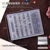 Libro Rojo Explosiones Manicura Molde de Relieve 3D Molde de Silicona Flor de Hielo Dibujos Animados Lazo Cinta Molde Estéreo DIY