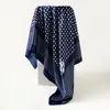Pañuelo con Estampado de Lunares para Mujer Bufanda de Imitación Seda Cuadrada Grande de 90 cm Chal Bufanda Satinada Transfronteriza Venta al por Mayor