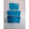 Caixa de Chapa de Ferro Tipo Au Caixa com Moldura Azul Caixa de Controle Caixa de Instrumento Eletrônico Portátil Caixa de Controle de Energia